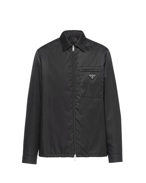 prada jacket nylon|prada nylon hemd.